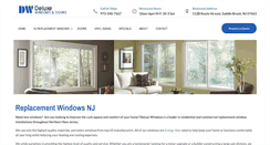 Desktop Screenshot of deluxewindows-nj.com